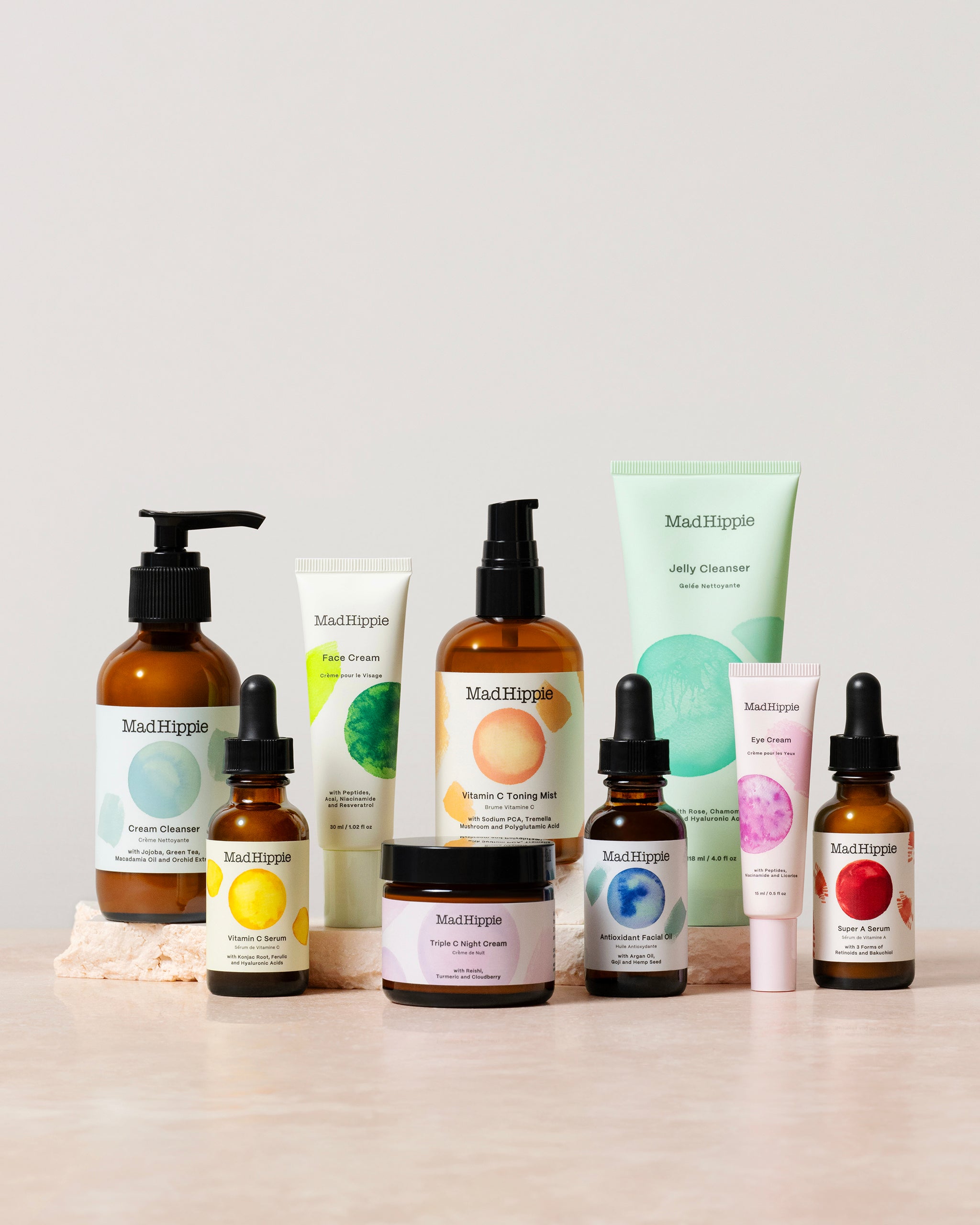 Mad Hippie skincare routine collection